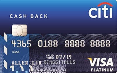 Citibank Cash Back Platinum