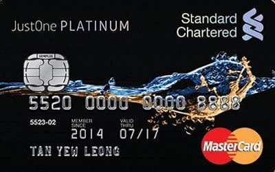 Standard Chartered JustOne Platinum MasterCard