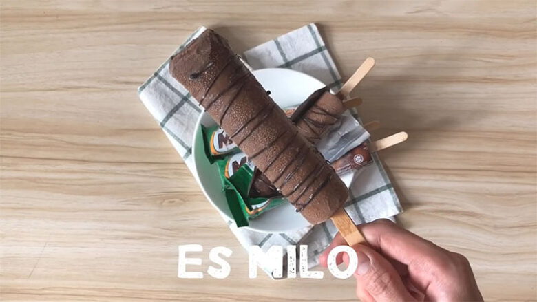 只需3个材料+3个步骤,网路爆红Milo冰条上桌!超简单做,比外面的还好吃!
