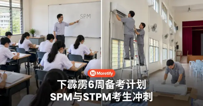 下霹雳6周备考计划 SPM与STPM考生冲刺