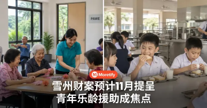 雪州财案预计11月提呈 青年乐龄援助成焦点