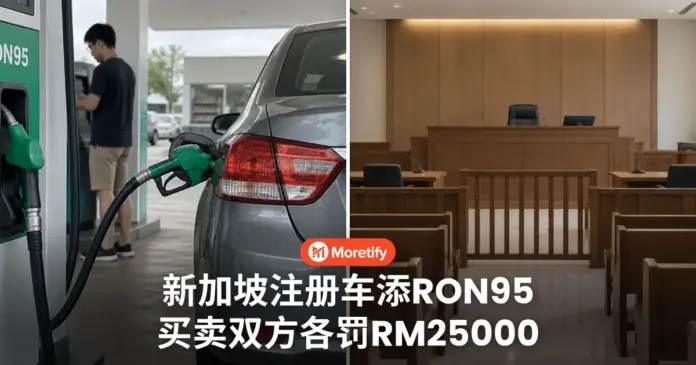 新加坡注册车添RON95 买卖双方各罚RM25000