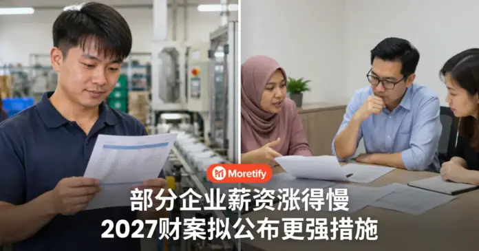 部分企业薪资涨得慢 2027财案拟公布更强措施