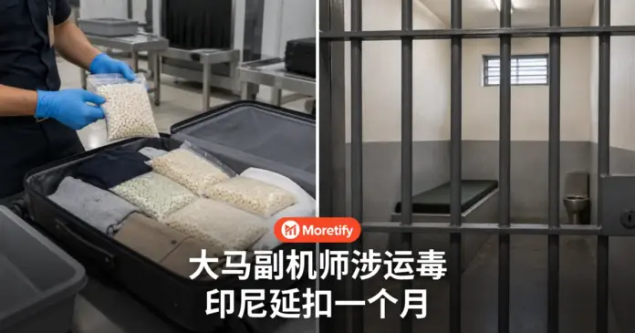 大马副机师涉运毒 印尼延扣一个月