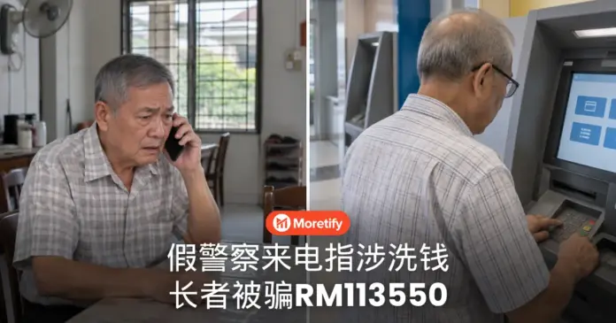 假警察来电指涉洗钱 长者被骗RM113550