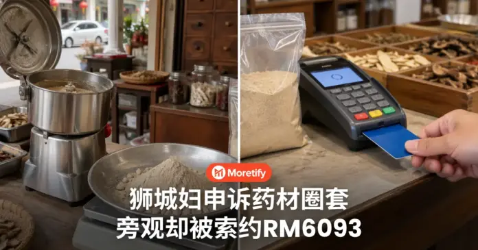 狮城妇申诉药材圈套 旁观却被索约RM6093