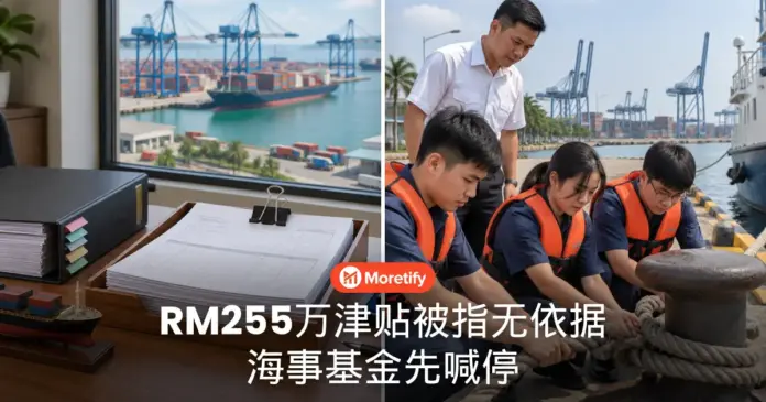 RM255万津贴被指无依据 海事基金先喊停
