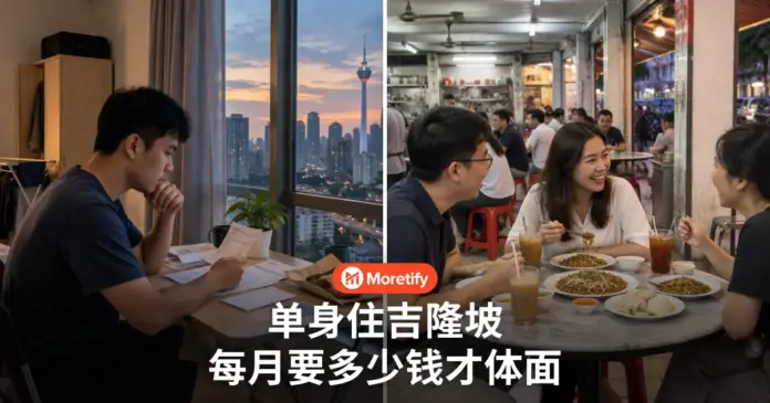 单身住吉隆坡 每月要多少钱才体面