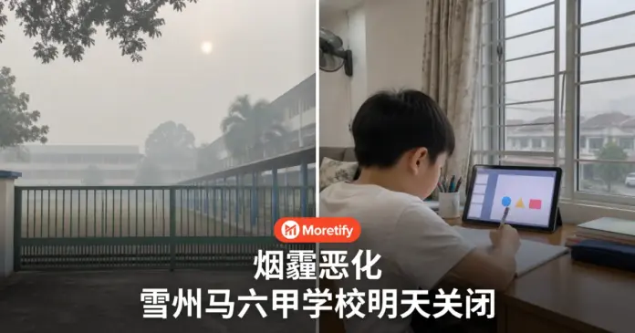 烟霾恶化 雪州马六甲学校明天关闭
