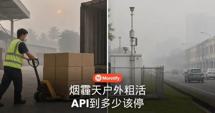 烟霾天户外粗活 API到多少该停