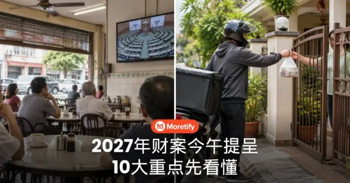 2027年财案今午提呈 10大重点先看懂