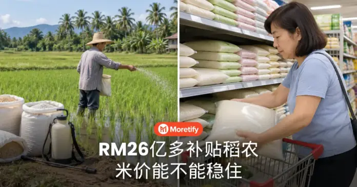 RM26亿多补贴稻农 米价能不能稳住