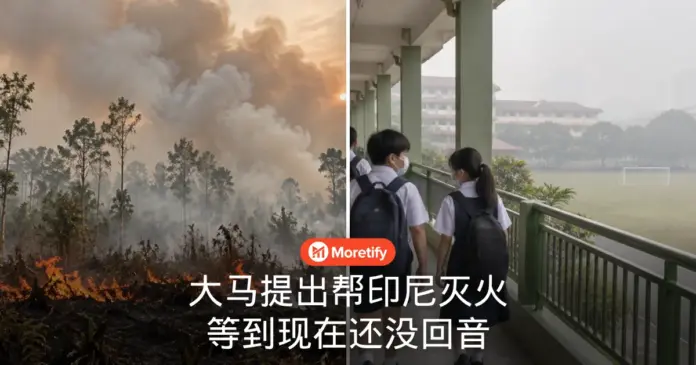 大马提出帮印尼灭火 等到现在还没回音