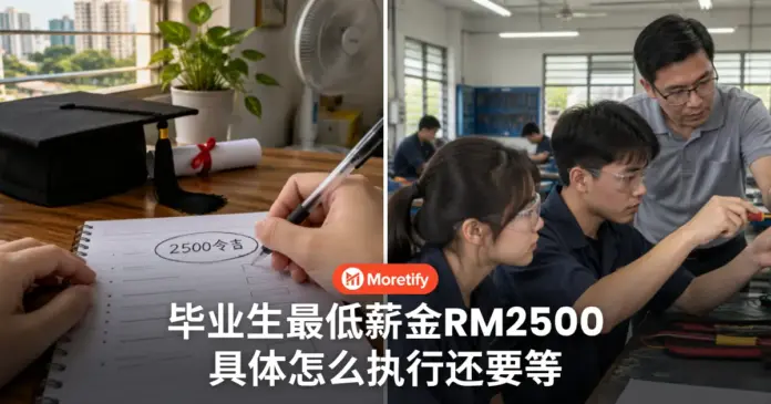 毕业生最低薪金RM2500 具体怎么执行还要等