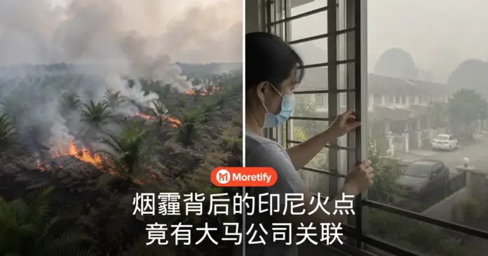 烟霾背后的印尼火点 竟有大马公司关联