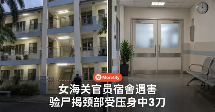 女海关官员宿舍遇害 验尸结果出炉 自首丈夫刚出狱不久