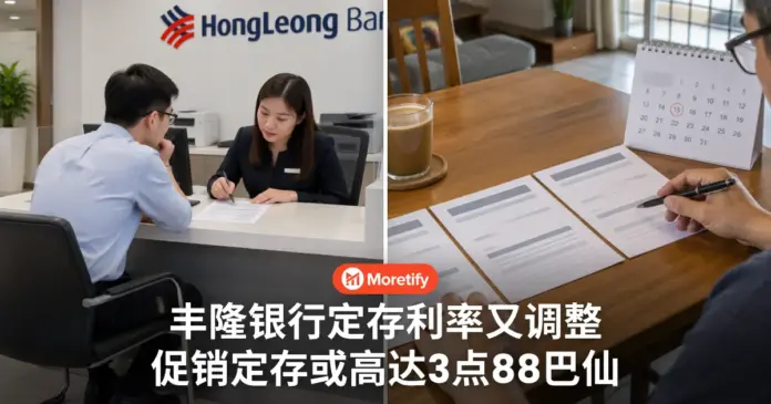 丰隆银行定存利率又调整 促销定存或高达3点88巴仙