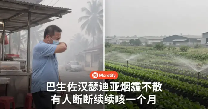 巴生佐汉瑟迪亚烟霾不散 有人断断续续咳一个月 烧焦味源头各说各话