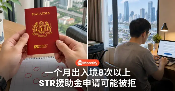 一个月出入境8次以上 STR援助金申请可能被拒