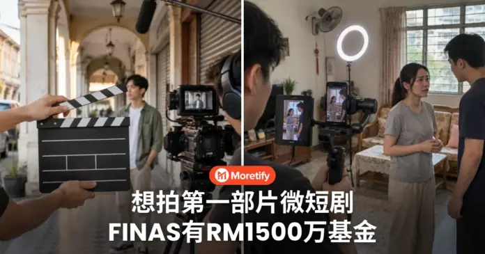 想拍第一部片微短剧 FINAS有RM1500万基金 11月16日开放申请