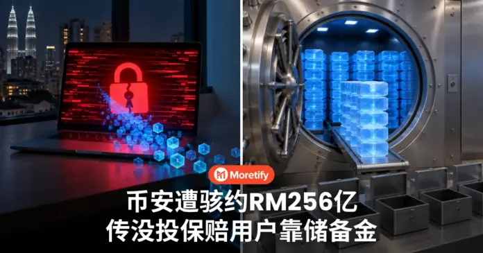 币安遭骇约RM256亿 传没买保险 赔用户要靠公司储备金