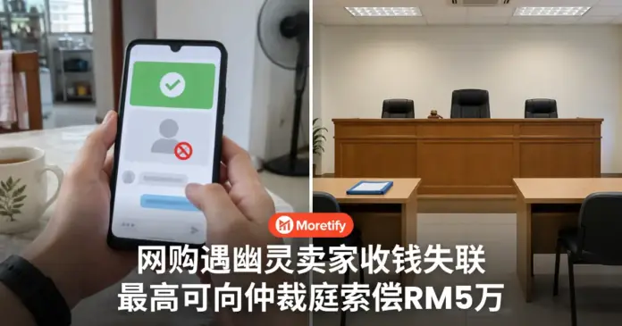网购遇幽灵卖家收钱失联 最高可向仲裁庭索偿RM5万