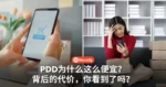 PDD为什么这么便宜?低价背后的代价,你看到了吗?