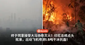 终于同意接受大马协助灭火！印尼总统点头批准，出动飞机喷洒1.5吨干冰抗霾！